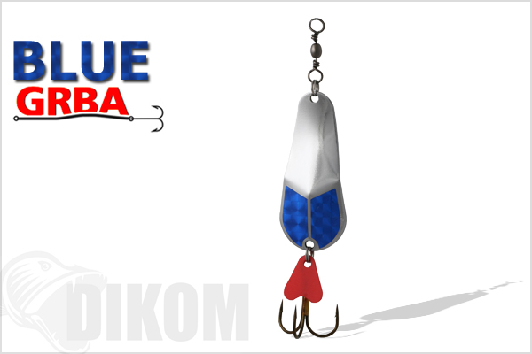 Dikom Grba Silver 60mm 16gr Blue