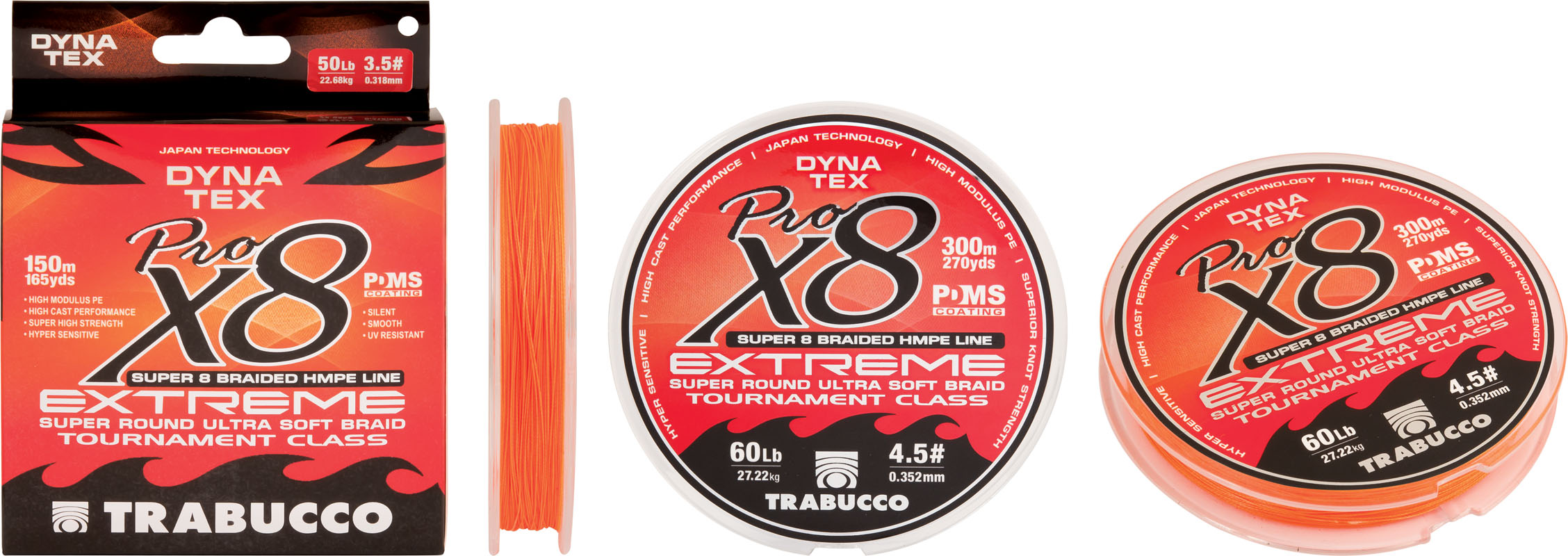 Trabucco Dyna Tex X8 Extreme Pro 300m 0.352mm