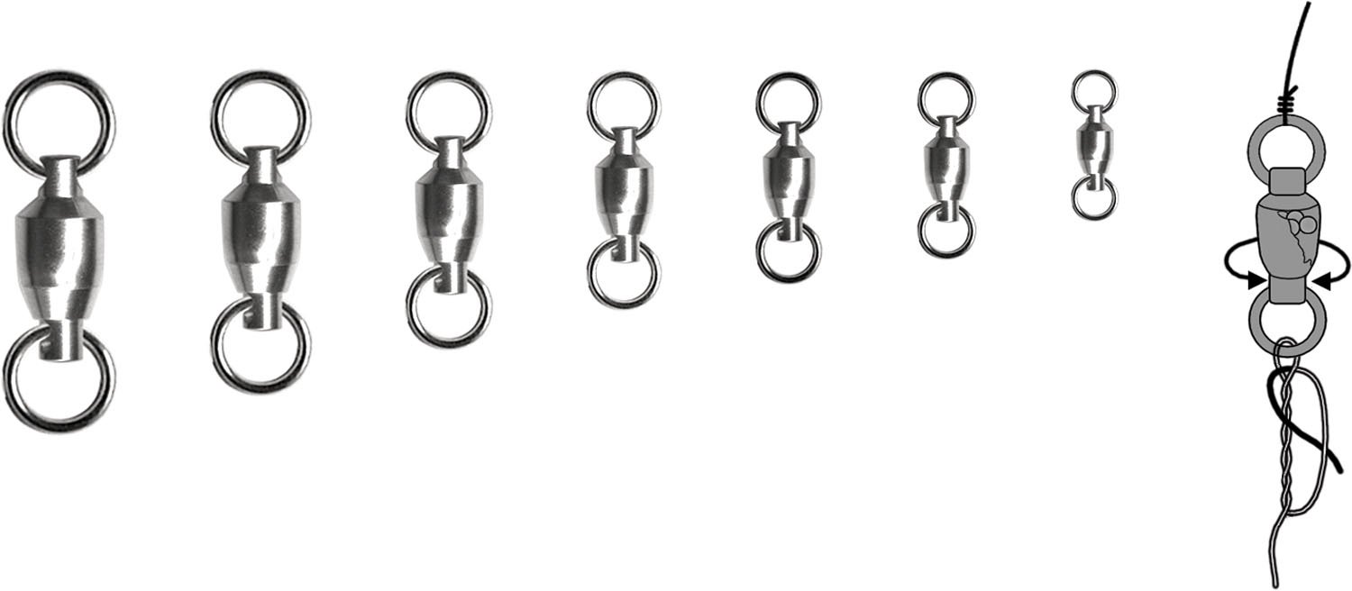 Trabucco BB SWIVEL WITH SOLID RINGS #02