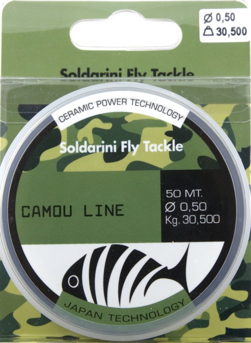 Soldarini Fly Tackle CAMOU LINE 50m 0.30mm